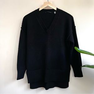 Tahari Black V-Neck Sweater